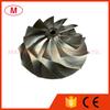 TD04HL 53.50/70.00mm 11+0 Blades Performance Turbo Billet Compressor Wheel /Aluminum 2618/Milling for Turbocharger Cartridge