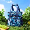 Large Capacity Crossbody Insulated Lunch Bag for Picnics and Outdoor Use