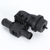 1 PCS Car Engine Cooling Water Circulation Inlet Valve Black ABS For C/E/SLC-CLASS CLS GLC 2742001151 A2742001151-