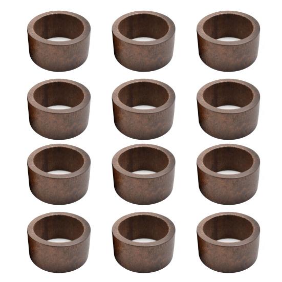 Yousheng Wood Napkin Rings Rustic Napkin Holders Reusable Napkin Rings for Dinner Party Wedding Christmas Home Farmhouse Decor
