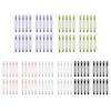 20Pcs Bobbin Winder Silicone Cable Ties Reusable Cable Organizer with Button Design Charging Cables Headphones USB Cables Organizer