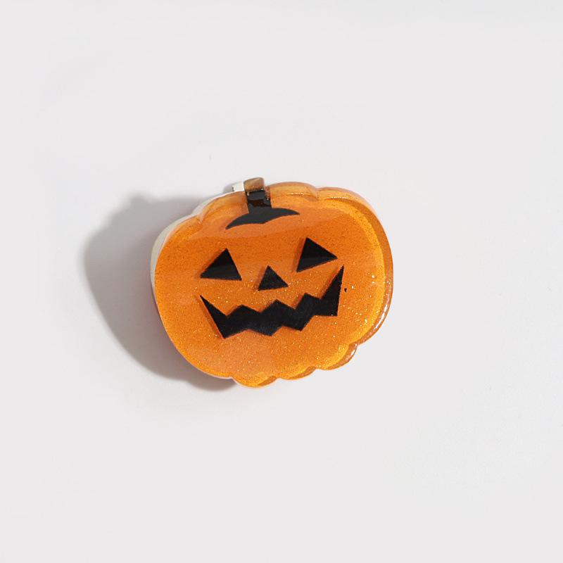 Pumpkin/Ghost Halloween Theme Hair Claw Clip Holiday Party Headwear Hair Claws For Hair Diy Accessory Hair Styling