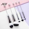 Eye Shadow Brushes 5Pcs Beadable Makeup Brush Set, DIY Cosmetic with Blank Bar, Women Tools Contouring Concealer Eyebrow Foundation for Girls