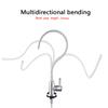 Universal Gooseneck Water Purifier Faucet Reverse Osmosis Drinking Water Filter Faucet Stainless Steel 1/4" PE Quick Connect