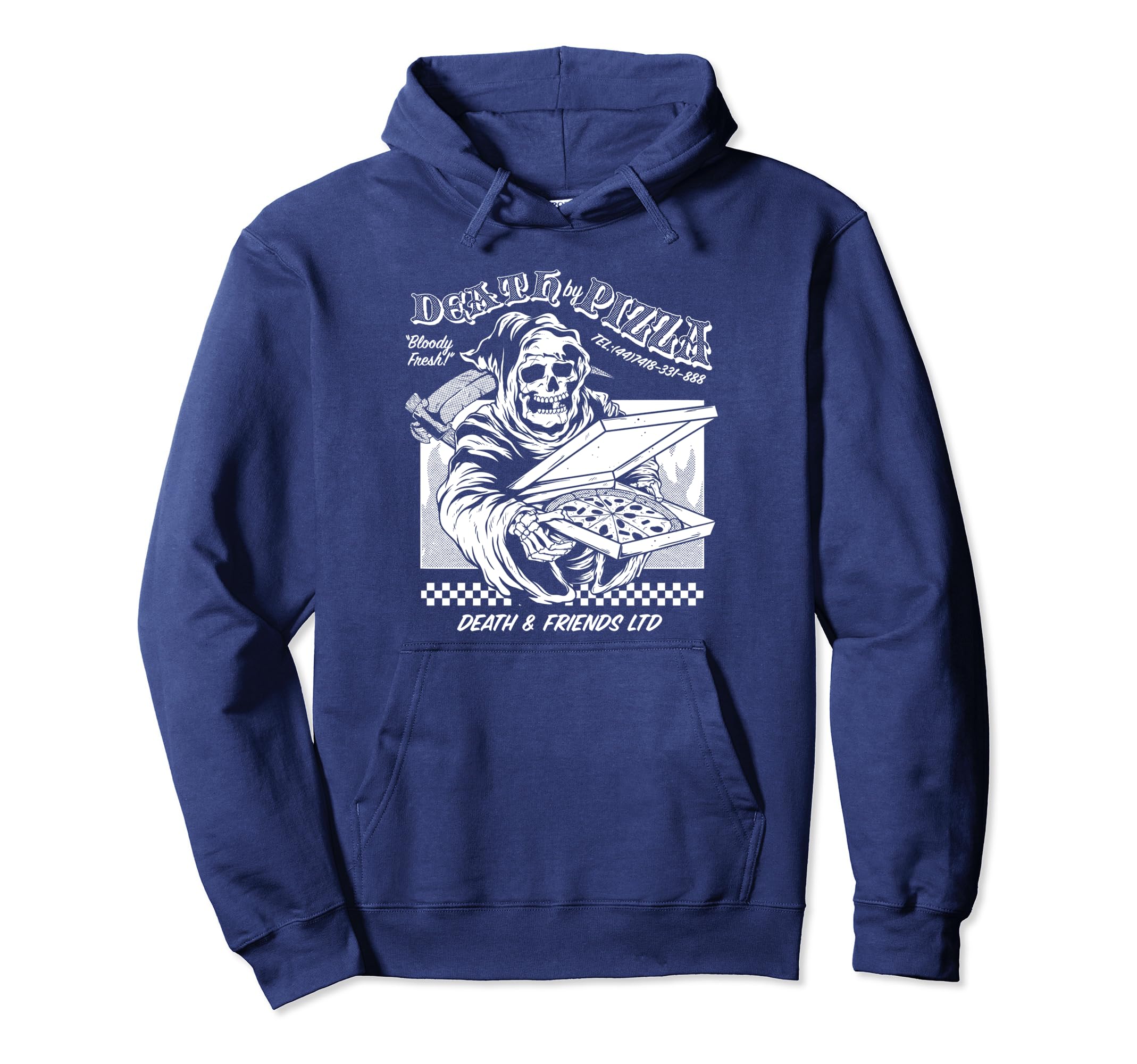 

Death by Pizza Shirt - I love Pizza of Death Hoodie