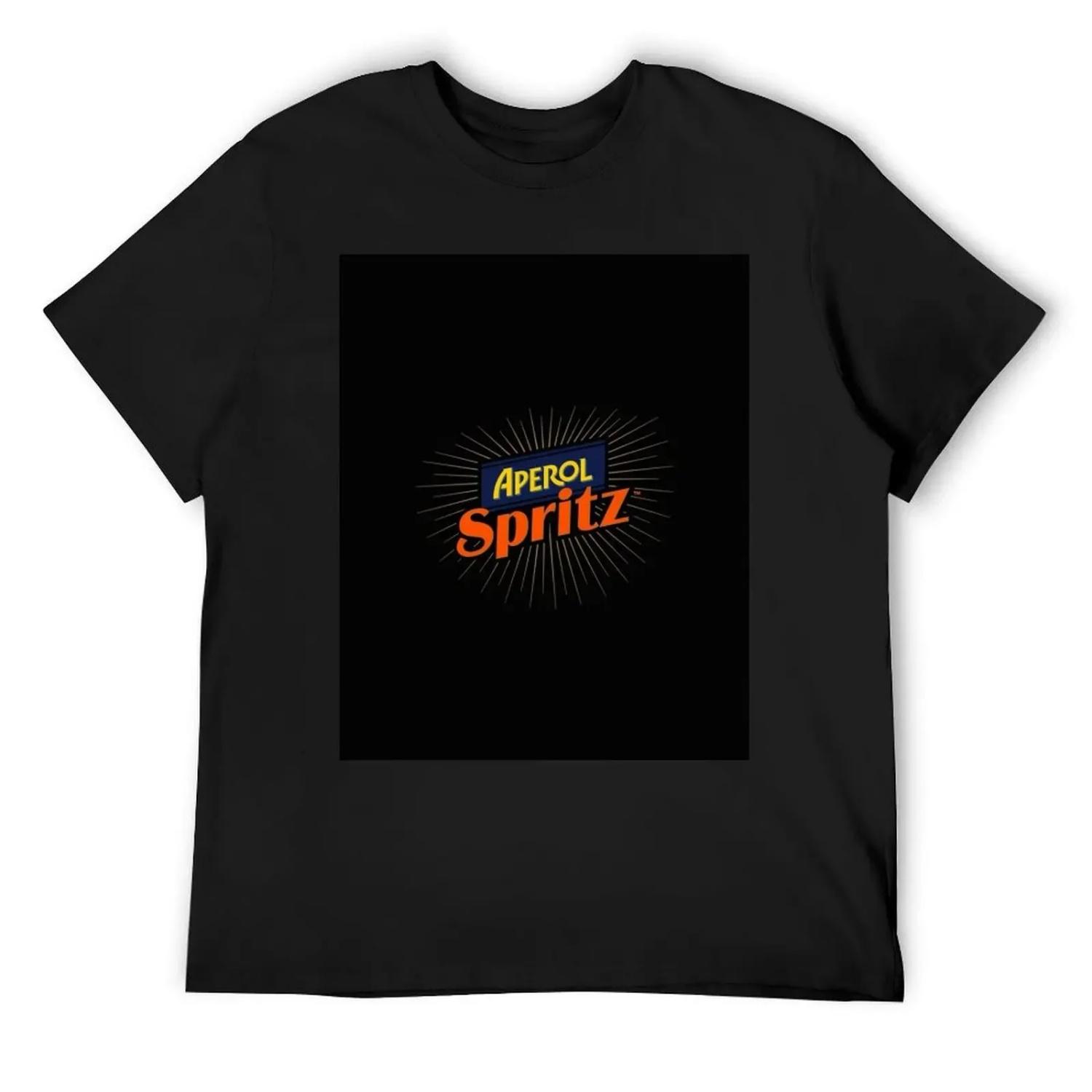 

Spirit of Aperol T-Shirt sports fans plain sweat for a boy fruit of the loom mens t shirts XXXXXL чорний