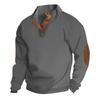 Men's Stand Collar Sweatshirt, Spring Autumn Fashion Casual Long Sleeve T Shirt Jacket, Hot Selling Top for Men
