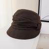 Minimalist Vintage Baseball Cap With Rhinestone Detail Womens Adjustable Wide Brim Hat Winter