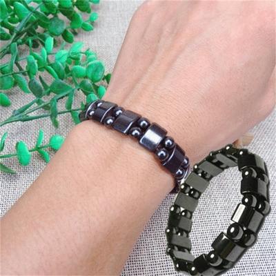 Cool magnetický náramok z hematitu na úľavu od bolesti, energie, silný elastický