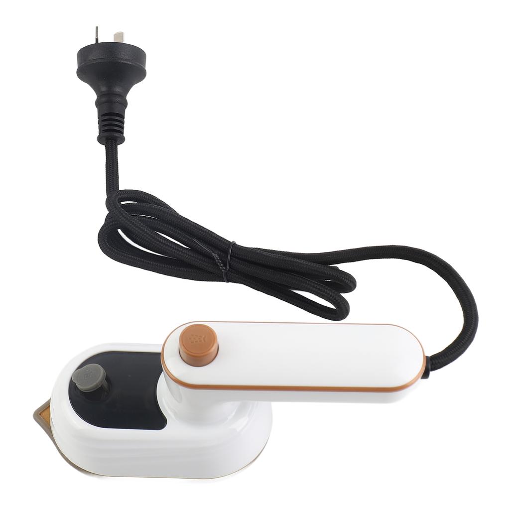 Mini Mașină de Călcat Mâner Rotativ Pliabil Termostat Portabil de Mână Fier de Călcat cu Abur