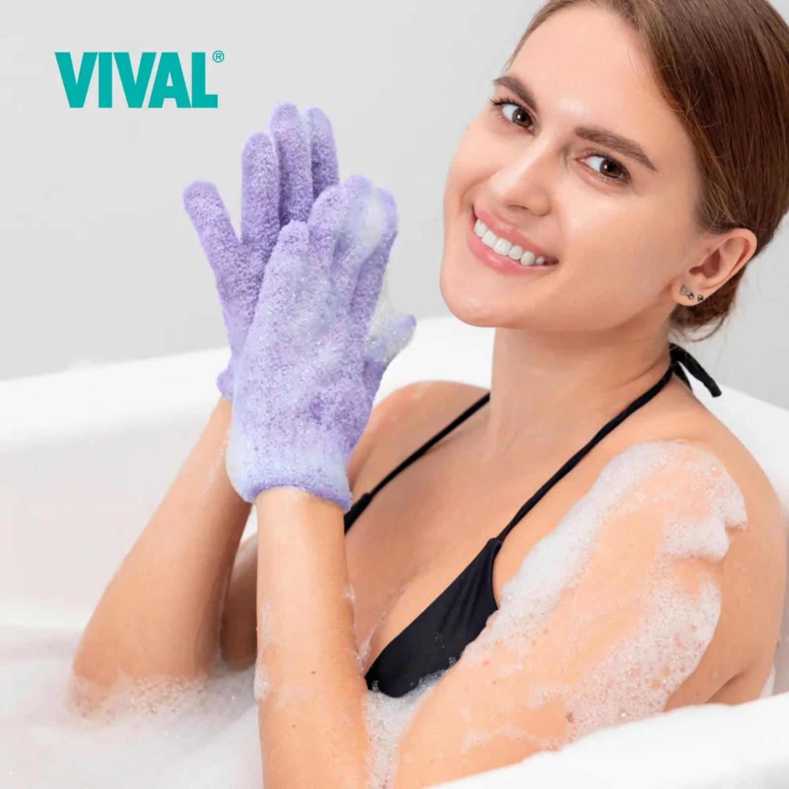 

Bath Gloves, Toiletries, Scrubbing Gloves, And Bath Towels One Size