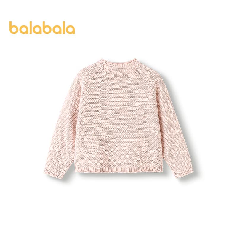 Balabala Girls' Winter Cable Knit Pullover Sweater