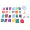24 Colors 4mm Jewelry Making Beads Lobster Clasp Crystal Thread Kit DIY Jewelry Making Tools