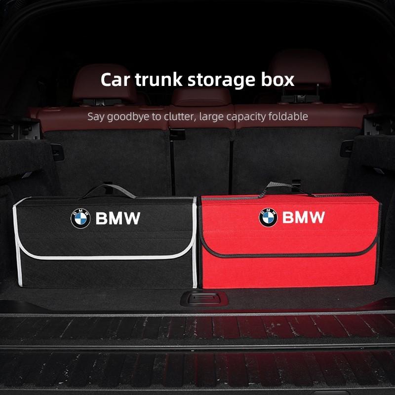 For BMW X1 X3 X4 X5 E46 E90 F20 E60 E39 F10 M1 M2 M3 M5 Sticker Car Trunk Storage Box Large Capacity Felt Tools Bag Accessories HU0
