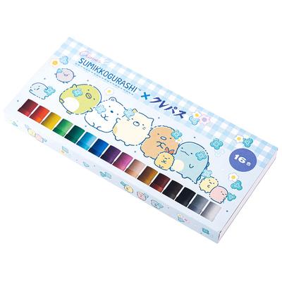 Sumikkogurashi Go Go School 16 PH14001 San-X Wachsmalstifte, Farben,