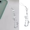 DIY Handmade Cute Phone Charm Y2K Women Five-pointed Star Pendant Butterfly Strap Lanyard Star Bead Cartoon Accessories