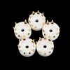 5Pcs Ceramic 9Pin B9A Pcb Mount Tube Socket 12Ax7 12At7 Hifi Audio Vintage Amp