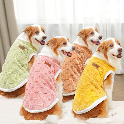 1,5-25 kg Haine pentru buldog francez Golden Retriever Pijamale Lână caldă de iarnă Haina pentru pisici Haine pentru animale de companie pentru câini mijlocii și mari