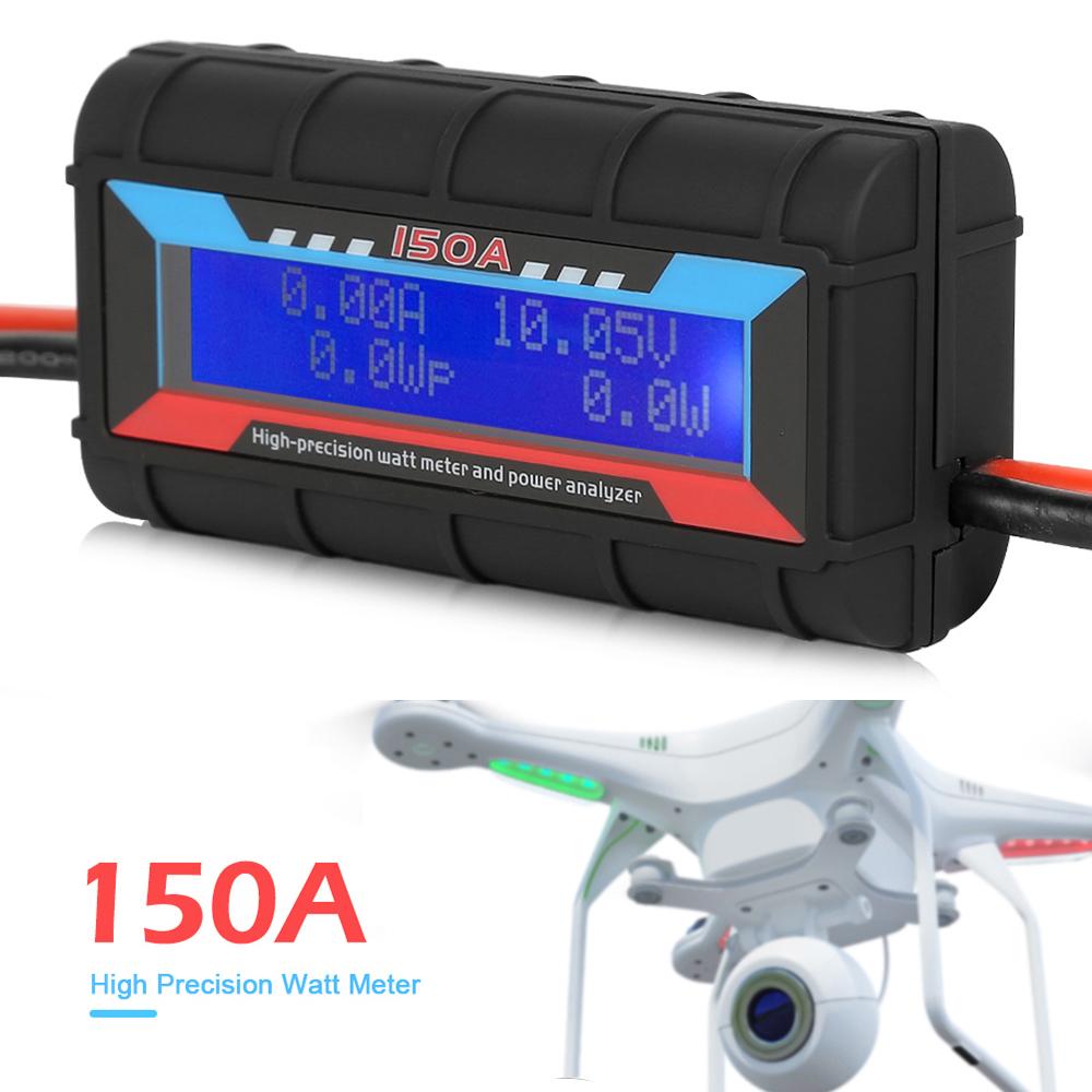 150A High Precision Watt Meter Detector Power Analyzer RC Model Current Voltage Power