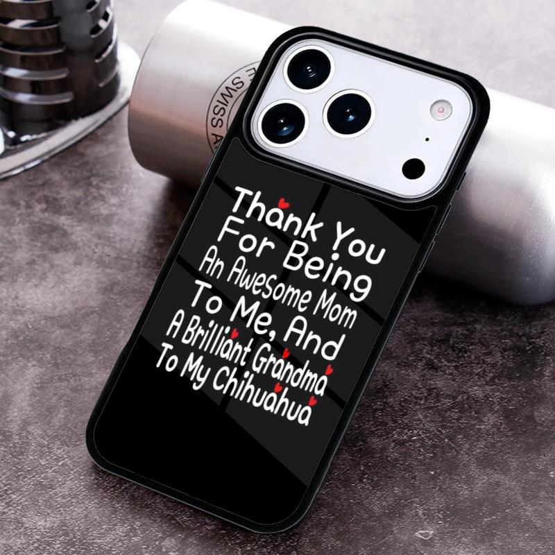 My Better Half Is A Chihuahua Phone Case for iPhone 17 16 15 Pro Max Air 14 13 12 11 Plus Shockproof Capa Cover