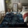 Mountain Rider Sunset Carpet Home Decor Living Room and Bedroom Mats Dormitory Decoration Art Bathroom Mat
