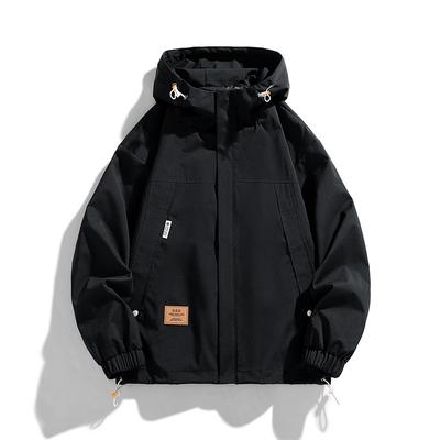 Jackets Men's Outdoor Jackets Autumn and Winter New Windbreakers Men's and Women's Hooded Trendy Brands Versatile Japanese Jacket Tops