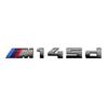For BMW M 5.5cm Sticker M135I M240D M340I M550D M440D M135D M760LI M140D Modified Digital Displacement Standard ABS Rear Logo rvbf26