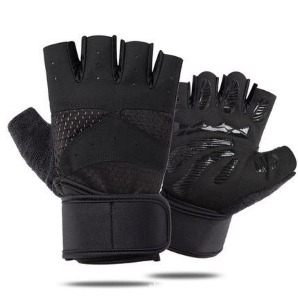 Sports Fitness Gloves, Extended Wrist Guards, Breathable and Wear-resistant