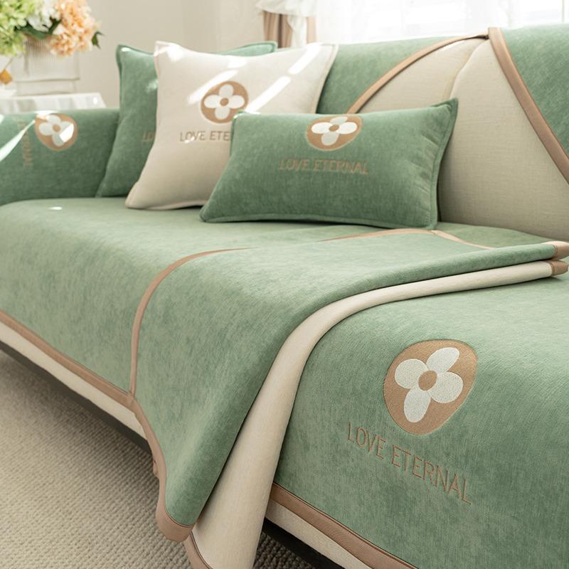 

Детская бархатная подушка для дивана, универсальная противоскользящая подушка для всех сезонов, простой, современный, свежий, высококачественный чехол для дивана, ткань с полным покрытием 70*70cm