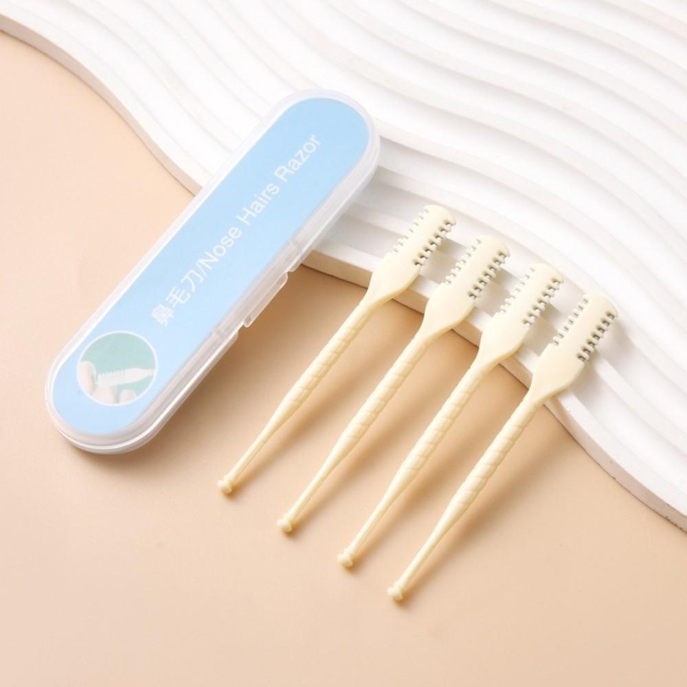 1/2/3/4/5 pcs with Comb Teeth Nose Hair Trimmer Washable Nose Hair Remover Nose Hairs Razor Unisex