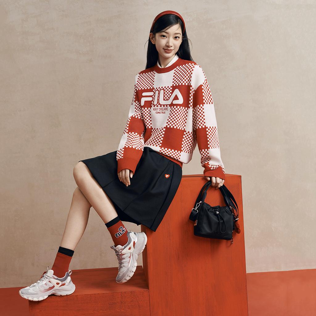 FILA ORIGINALE Sweater Unisex Red F51U619402F-RD