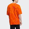 Adidas NEO Camo Print Loose-Fit Sport T-Shirt Men Tops Orange HE7939