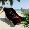 Shadow Warrior's Crimson Blade Beach Towel Soft Outdoor Camping Quickdrying Swim Towel Swim Outdoor Pool Towel Fashion Printing