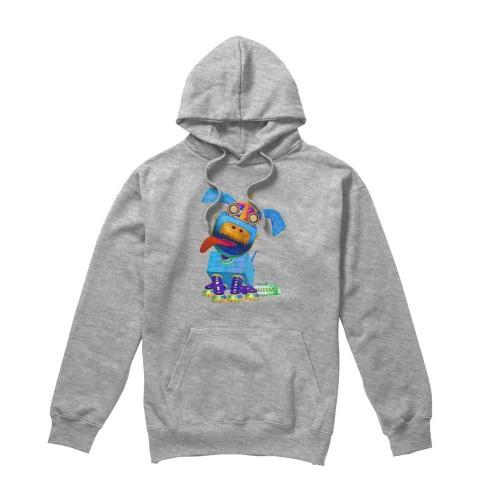 Jimmy Neutron Mens Goddard Neon Hoodie