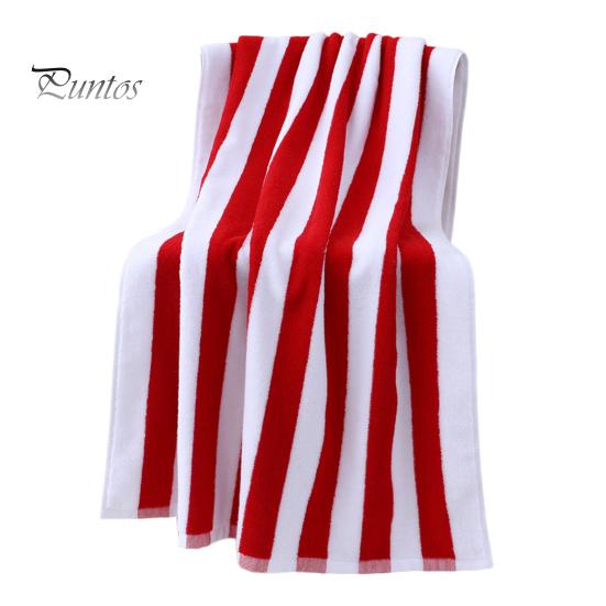 

Утолщенное пляжное полотенце с контрастными полосками, очень быстро впитывающее, легкое одеяло, стеганое одеяло, легкое охлаждающее большое аква-одеяло L красный