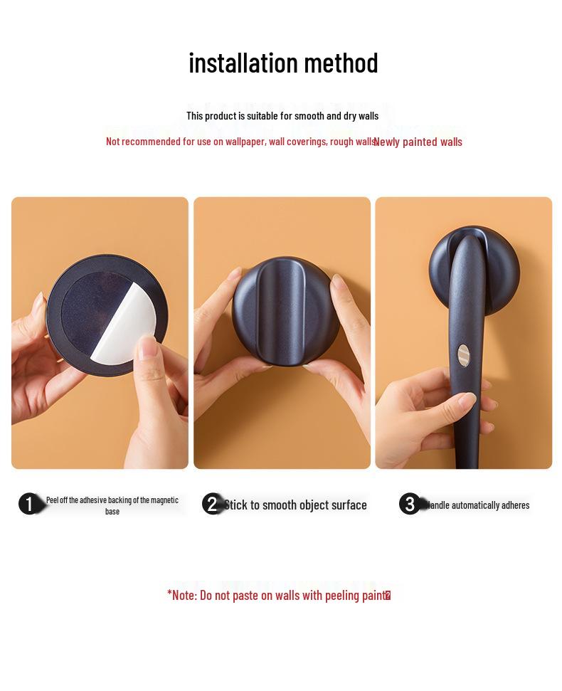 Magnetic Shoehorn: Easy Use for Seniors & Pregnant Women, High-end Plastic