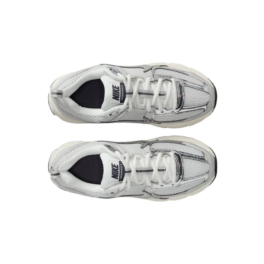 Nike Vomero 5 GS Photon Dust Chrome נעלי סניקרס לילדים רשת לבנה Sail IM9467-001