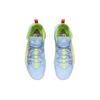 New LiNing Power 7 Cushioning Anti Slip And Wear Resistant Support Rebound Mid Top Basketball Shoes Blue Green ABAR007-2