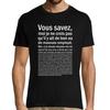 Men's T-Shirt - Good or Bad Employee - Black - Short Sleeves - Round Neck