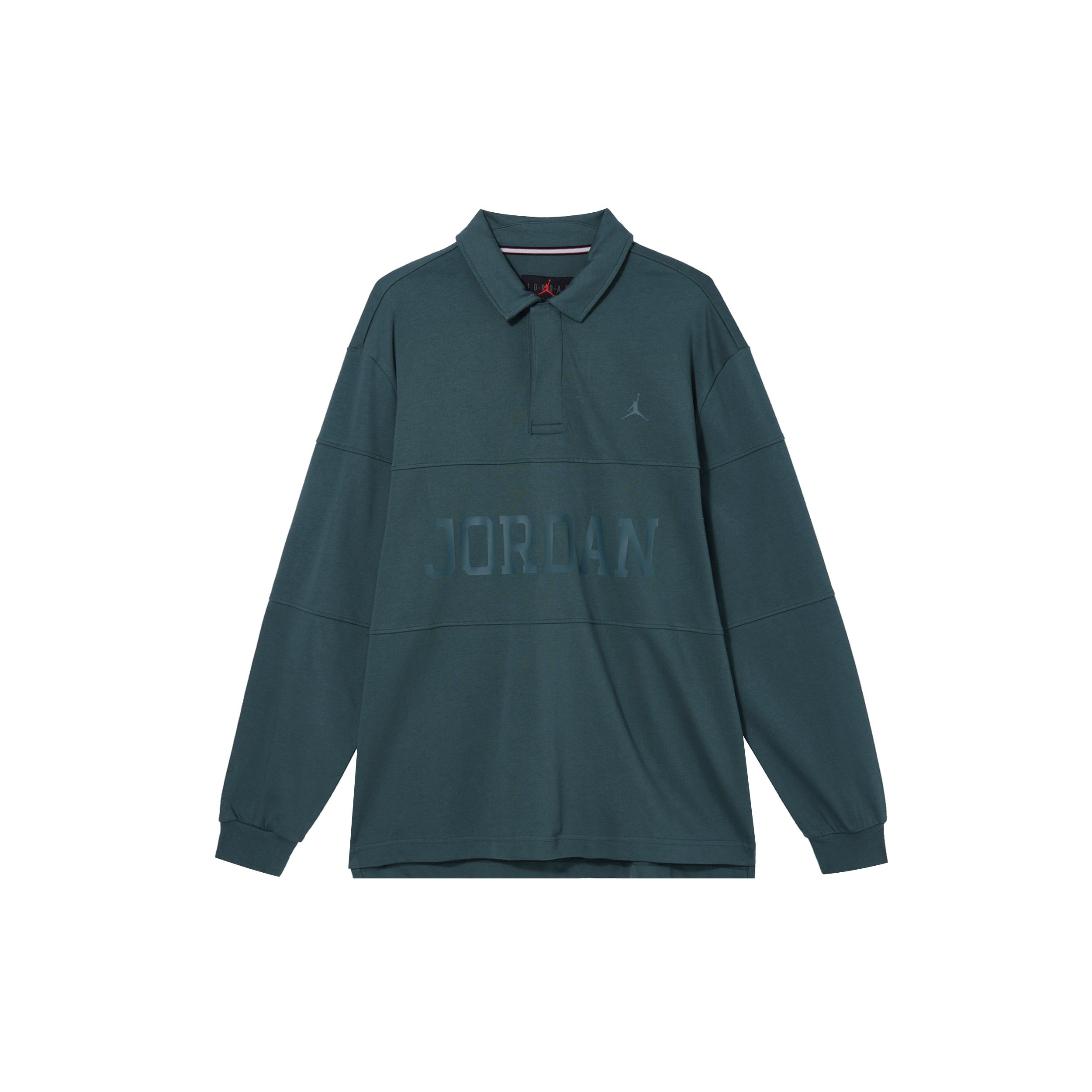 Jordan Polo Shirts Men s Green Lapel Moderate Straight Fit FV7262-366 M