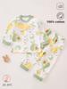 Baby Boys Girls Cotton Pajama Sets With Antibacterial Fabric For Newborns