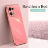 For OPPO Reno7 Reno 7 4G Case Soft Silicone Back Cover 6D Electroplating Phone Case