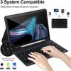 Samsung A9+ Tablet Leather Case with A11plus Magnetic Bluetooth Keyboard