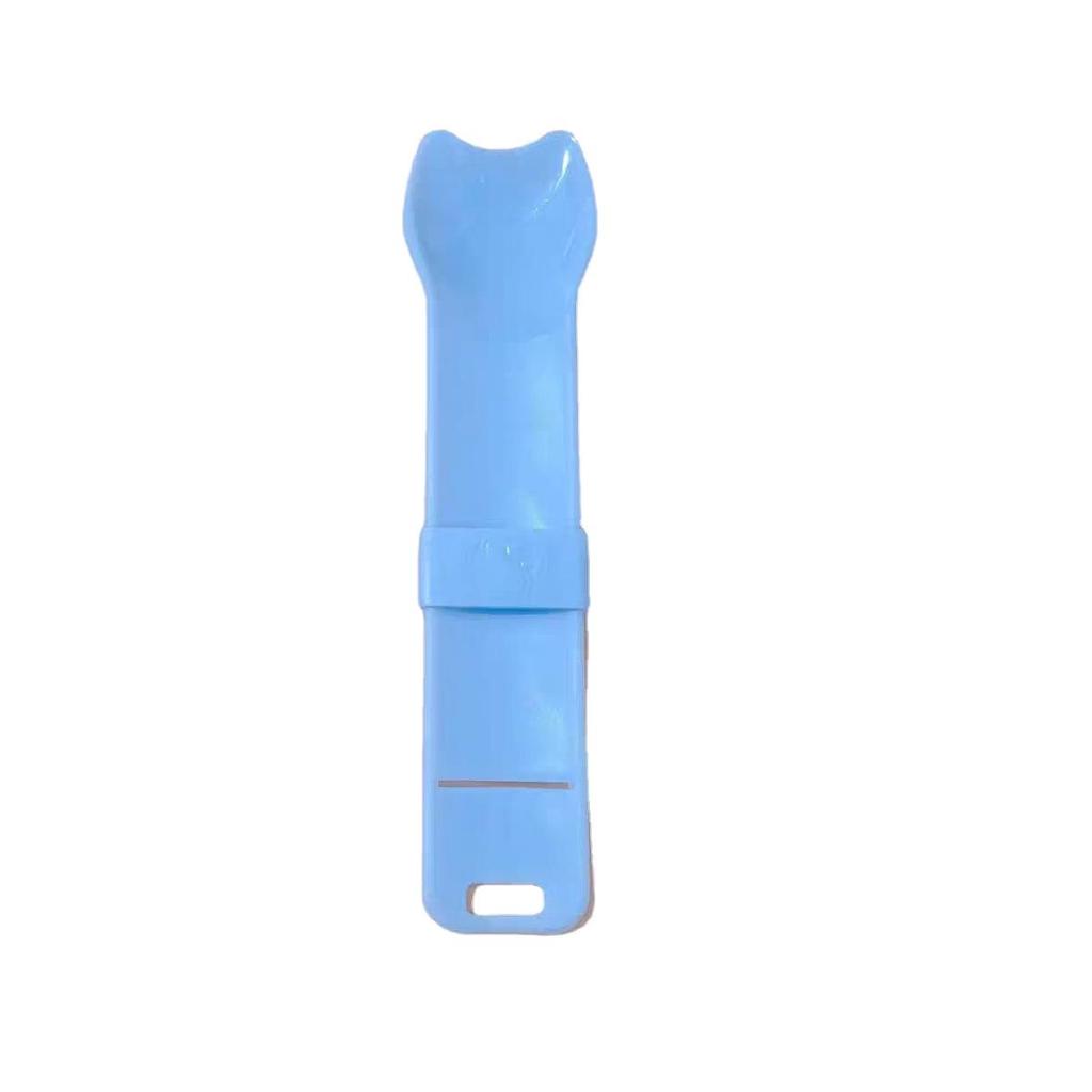 Cat Snack Strip Feeder & Squeezer Spoon for Treats and Meat Floss