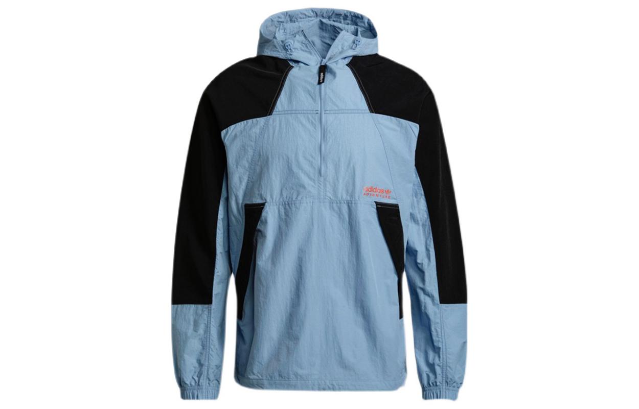 Adidas Originals Trefoil Collection Outfit Jacket Men s Sky Blue H09103 S