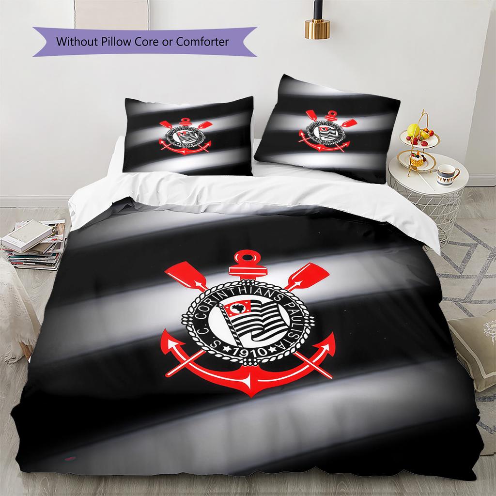 Corinthians2 Pattern Bedding Quilt Set  Home Decoration  Gift (1 * duvet cover + 2 * pillowcase  without core)