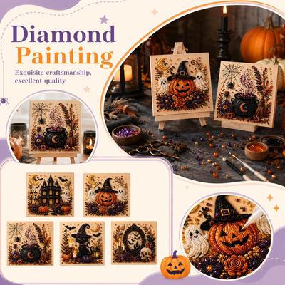 Kit for Adults, Halloween 3D Fall Home Decor Wall, Beginner-Friendly Gift Set