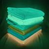 100x160cm Leuchtender Plüschstoff Leuchtender Samtstoff Farbwechselnde Fluoreszenz Designerstoffe zum Selbernähen Spielzeug