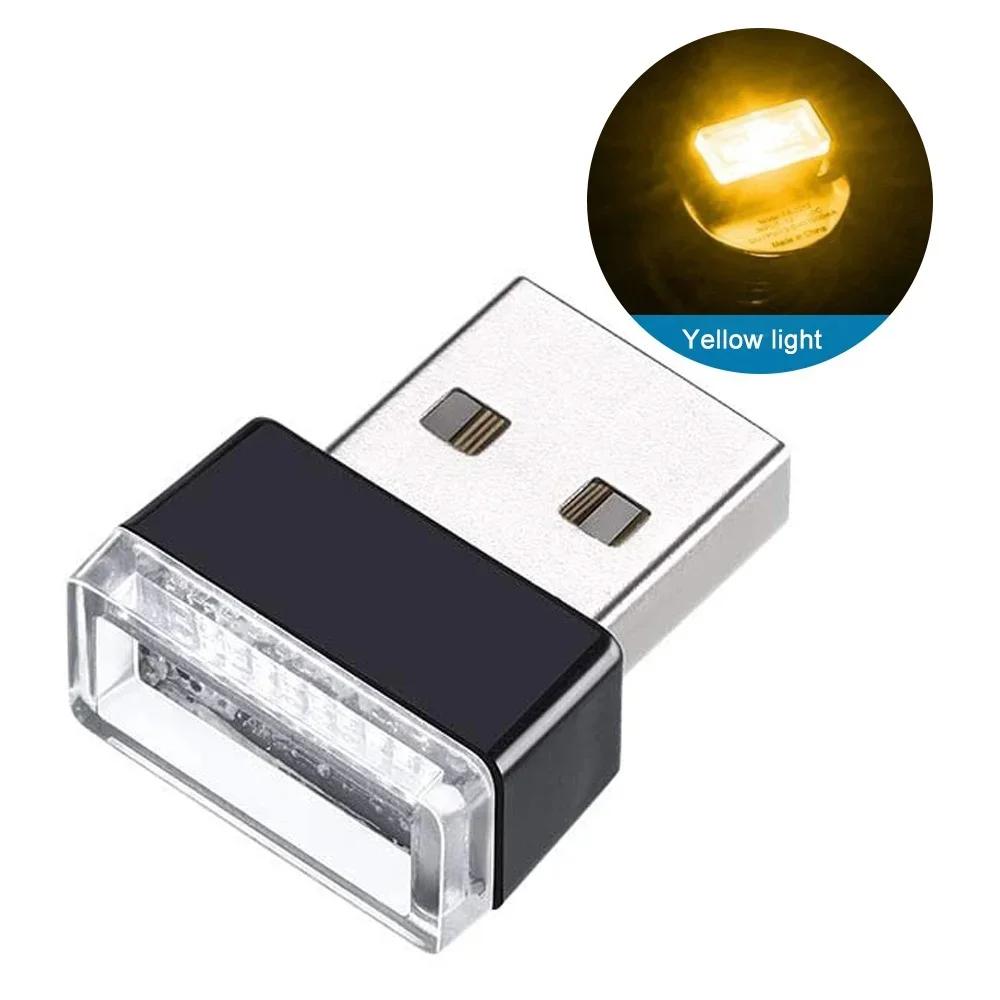 Mini USB LED Car Light - Auto Interior USB Atmosphere Light, Plug and Play Decor Lamp, Emergency Lighting, Stonego USB Lamp