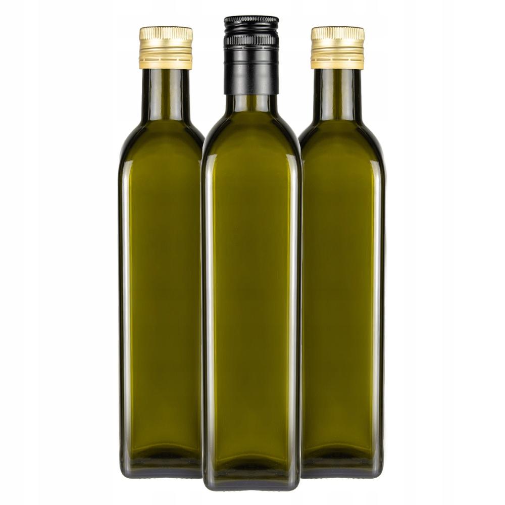 Marasca Olive Bottle 500Ml For Oil Tinctures